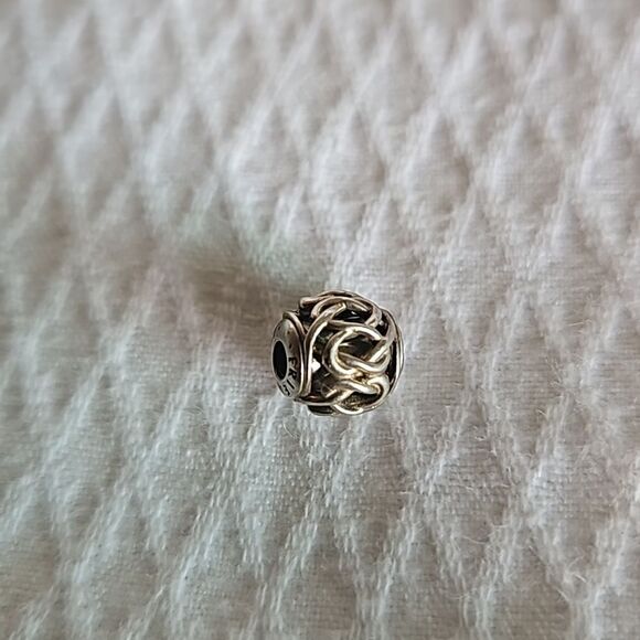 Pandora Authentic Entwined Friendship Charm Silver S925 ALE Stamped - Picture 5 of 16